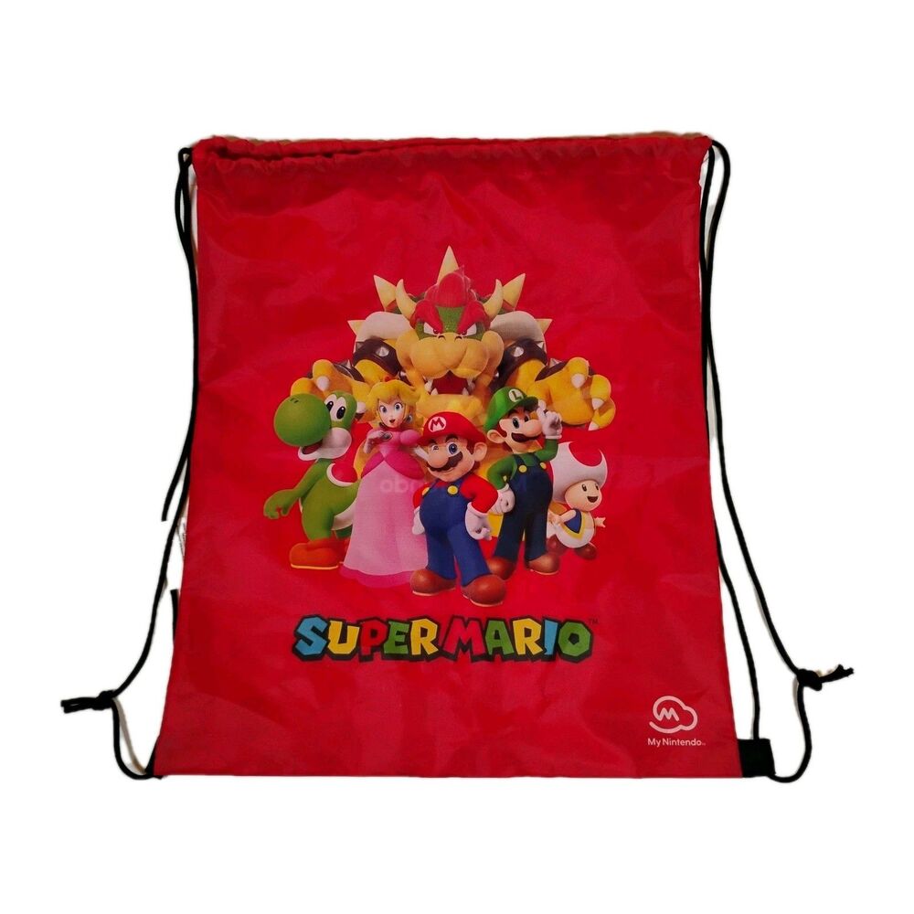 Super Mario Drawstring Bag, My Nintendo Play Tour 2024